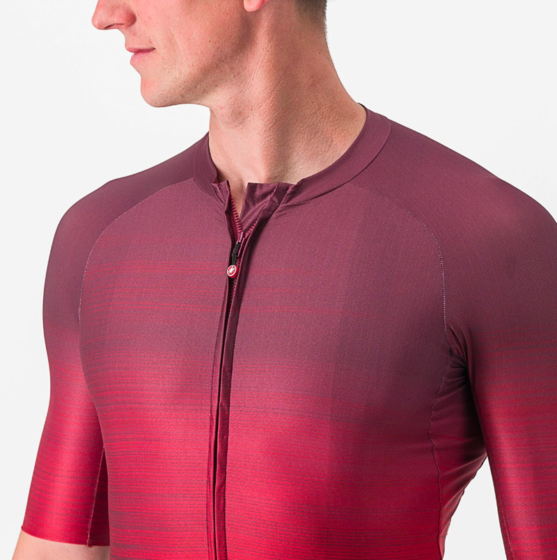 Castelli Aero Race 6.0 Short Sleeve Jersey in Bordeaux-3